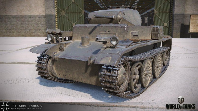 Танк PZ 1c