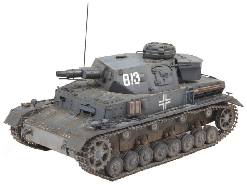 Звезда 3641 Panzer IV Ausf e 1 35