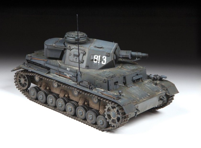Звезда 3641 Panzer IV Ausf e 1 35