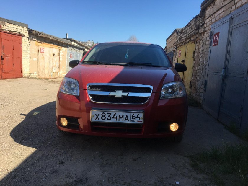 Chevrolet Aveo т250 седан