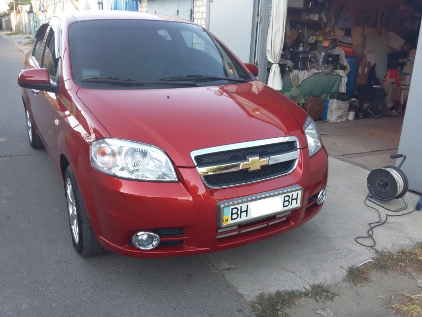 Авео т250 с туманками