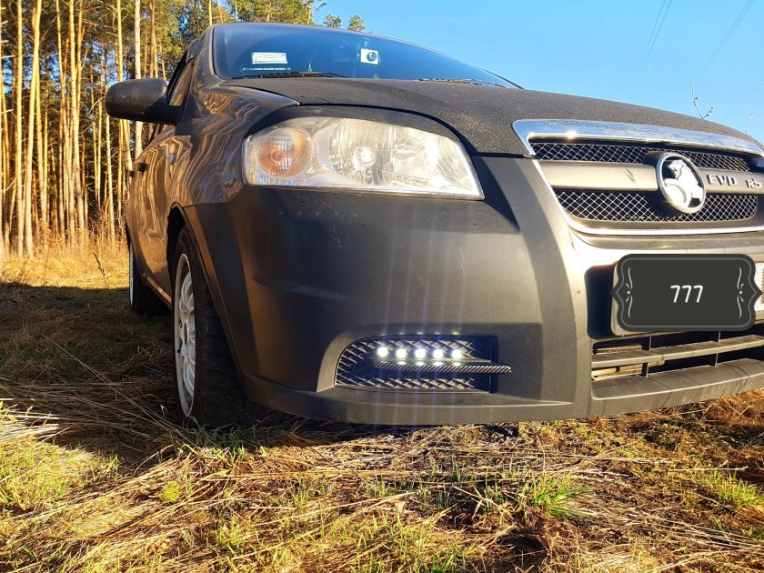 Ходовые огни на Шевроле Авео т250