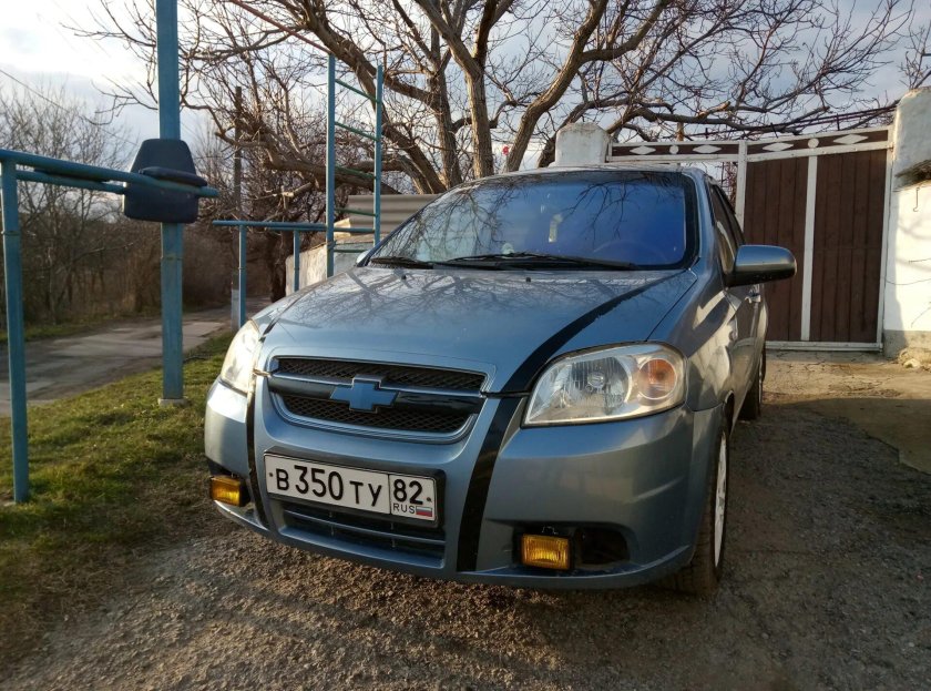 Туманки Авео т250