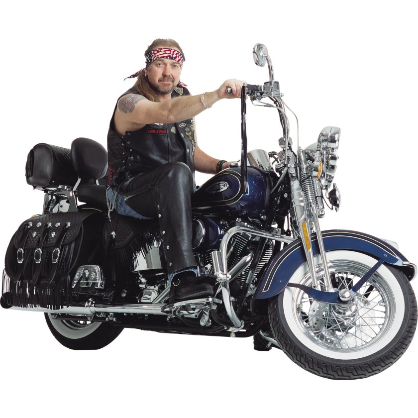 Байкер Харли-Дэвидсон
