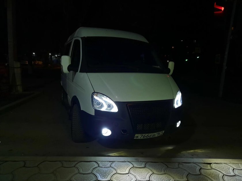 АМГ фары на Газель
