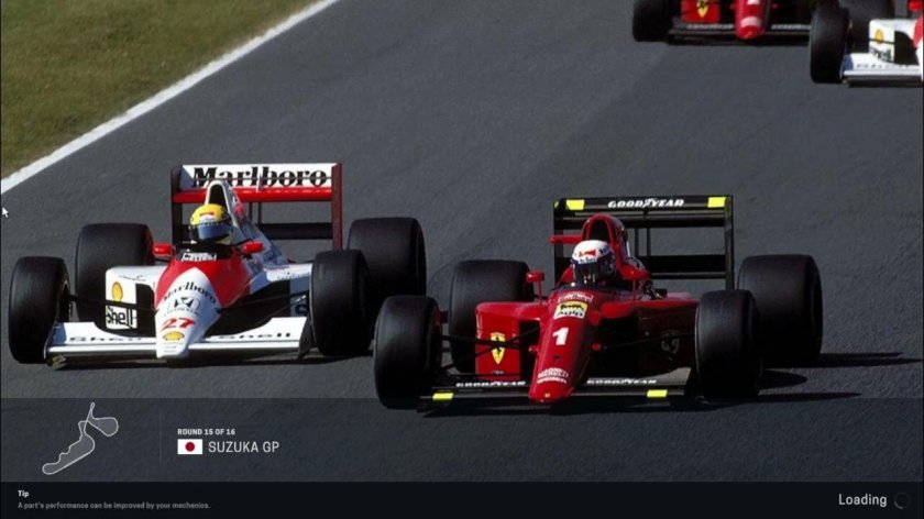 Феррари ф1 1990