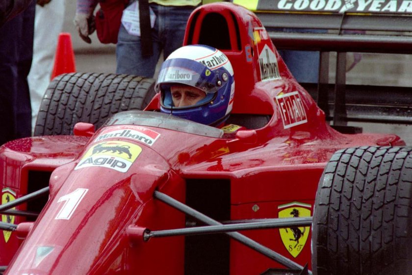 Alain Prost 1990 Ferrari
