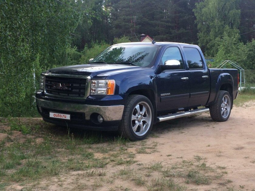 Габариты GMC Sierra GMT 900