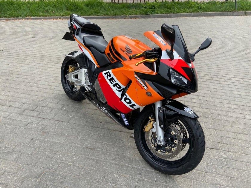 Honda cbr600rr оранжевый