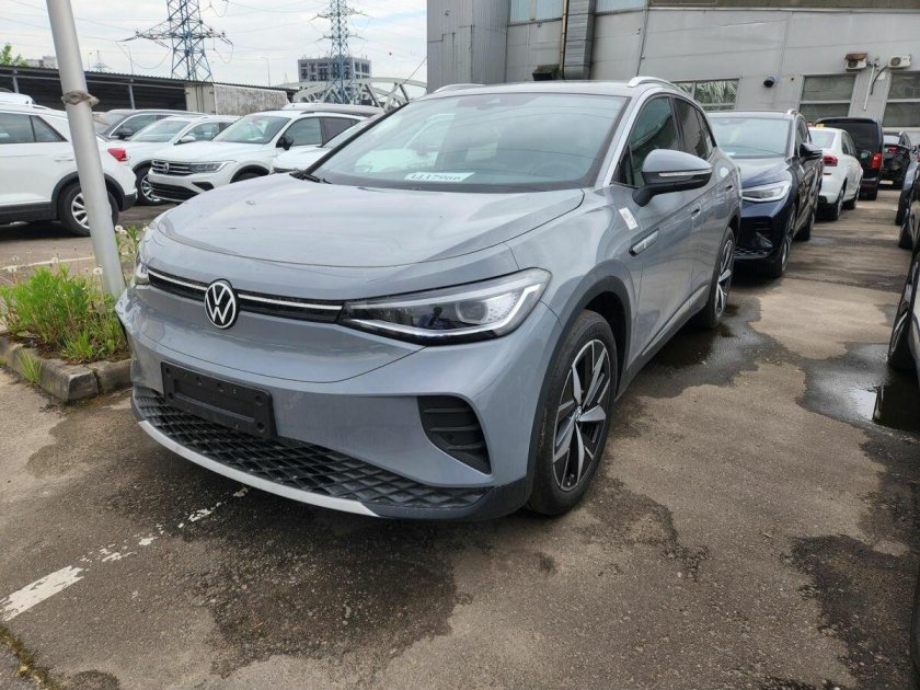 Фольксваген электрический серый