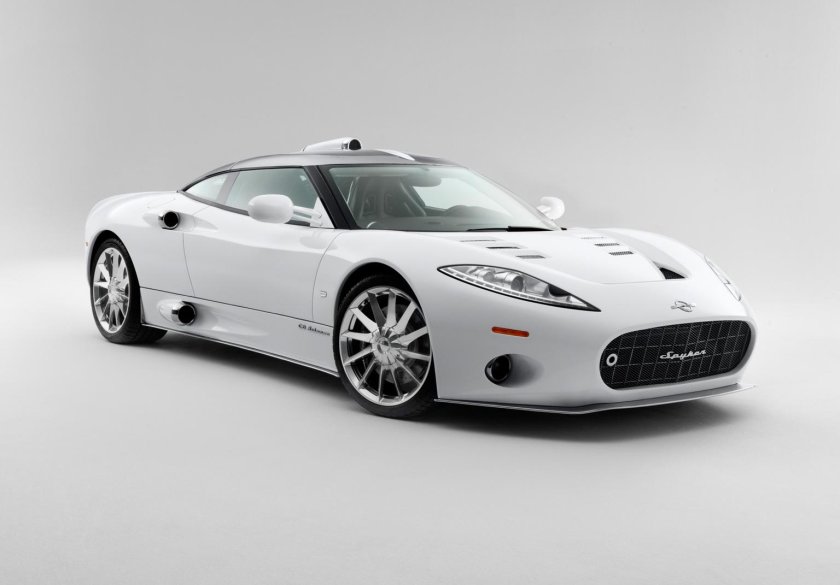 Spyker c8 белый