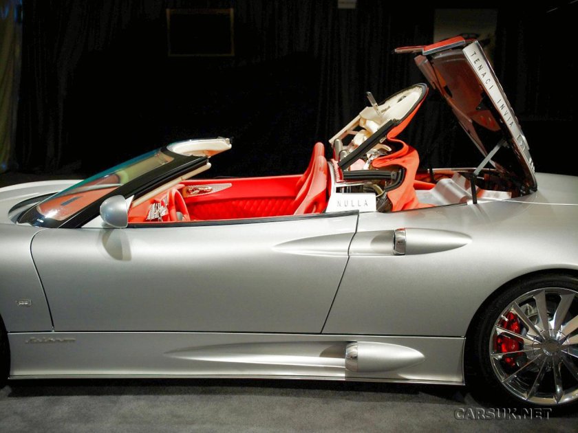 Spyker c8 Aileron Tuning