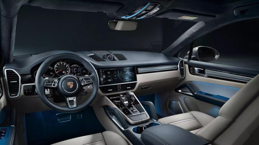Porsche Cayenne Coupe 2020 салон