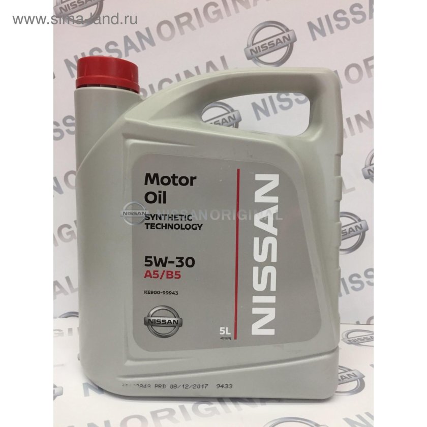Масло Ниссан 5w30