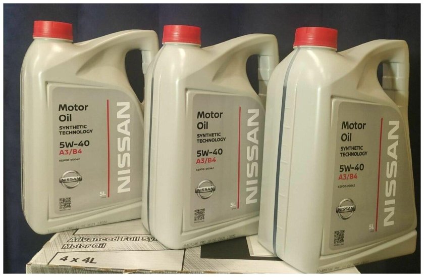 Nissan 5w40 5л.