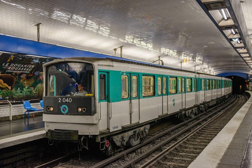 Метро Париж mf67