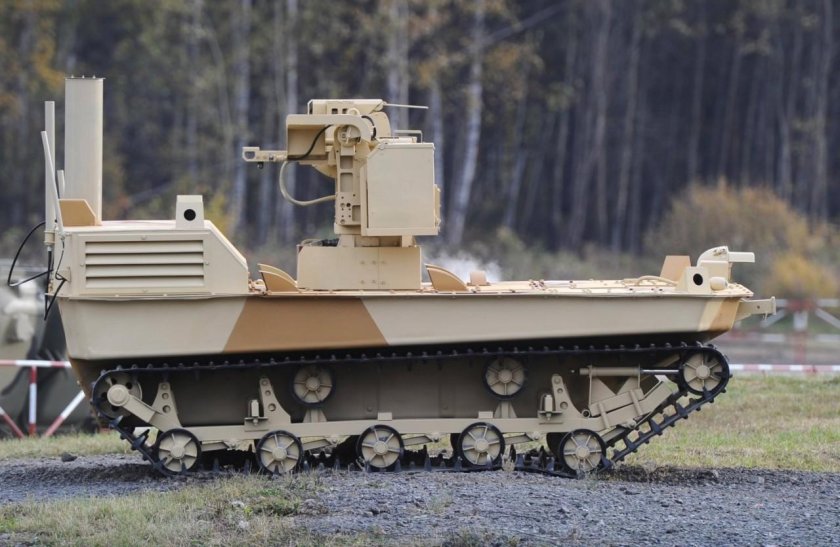 Робототехнический комплекс разминирования «Уран-6»