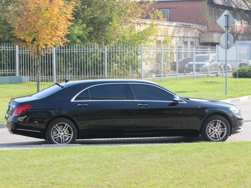 Мерседес s600 удлинённый