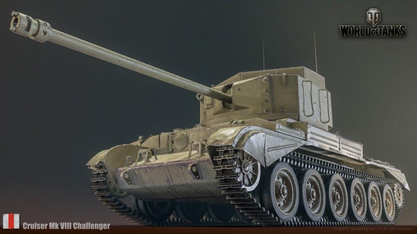 Tank Cruiser MK.VIII «Challenger», a30