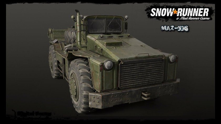 SNOWRUNNER МАЗ 538
