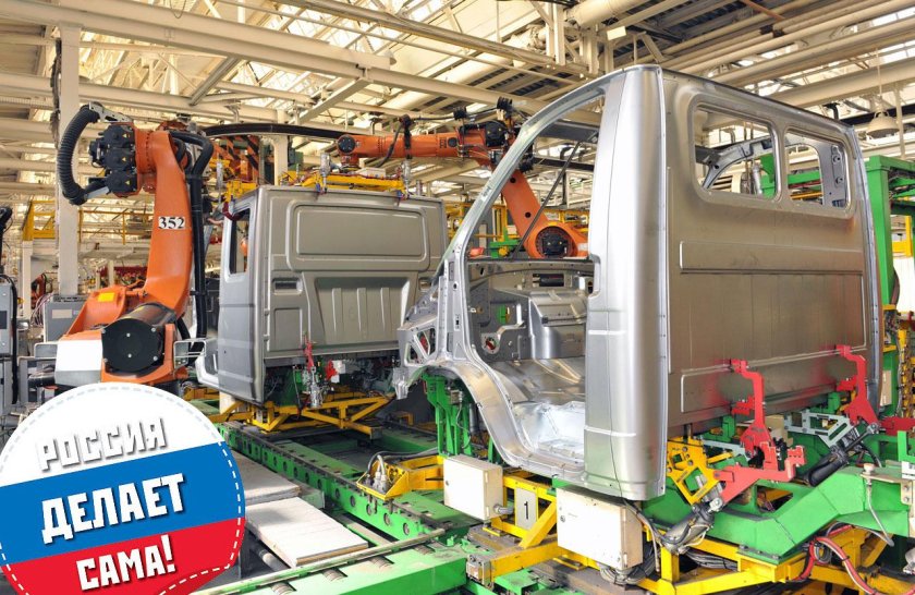 Горьковский автомобильный завод конвейер