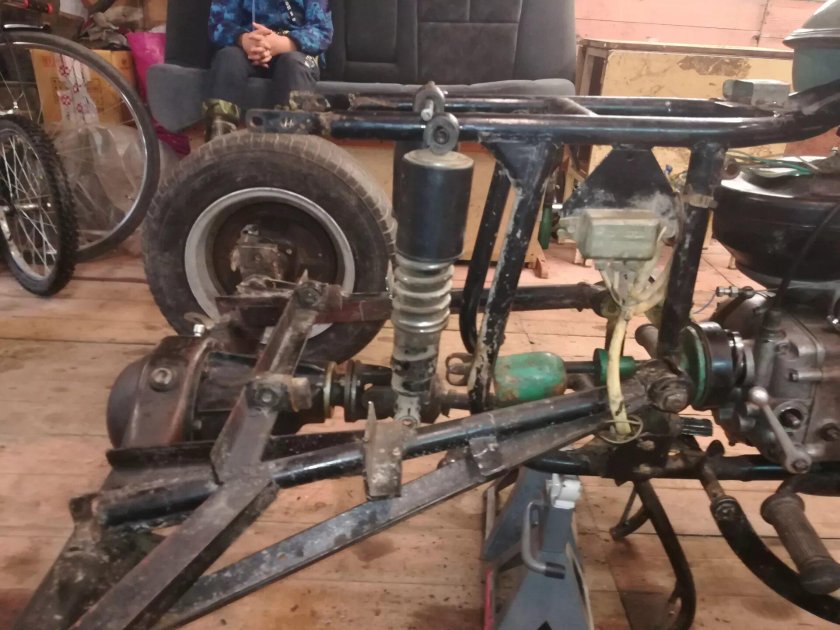 Трайк Урал самоделки