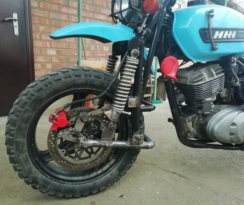 Маятниковая вилка на ИЖ Планета 5