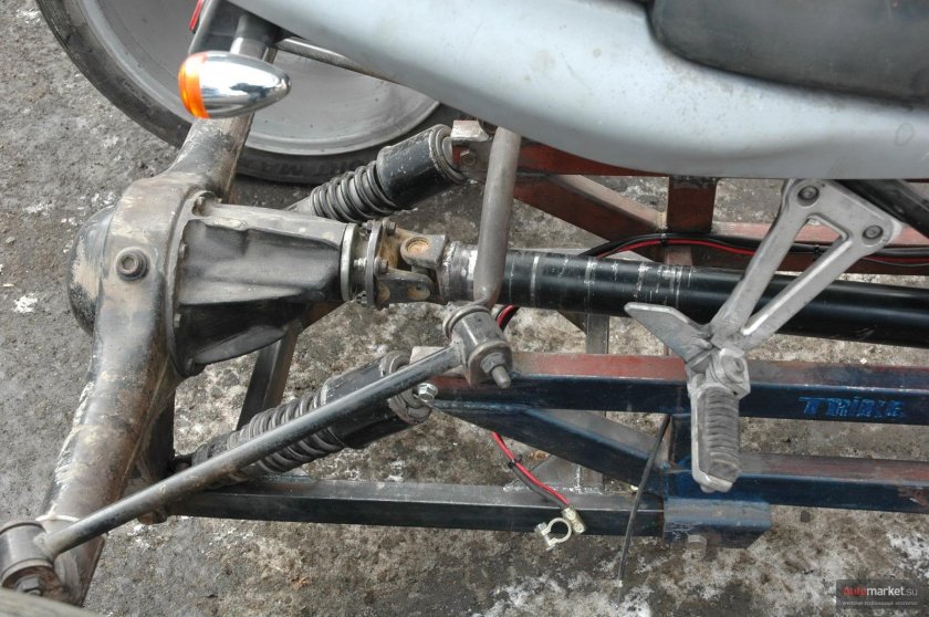 Задний мост на трицикл Урал