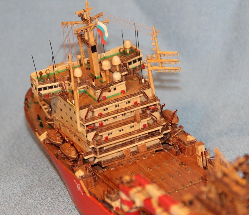 Макеты кораблей изготовленных в зонах