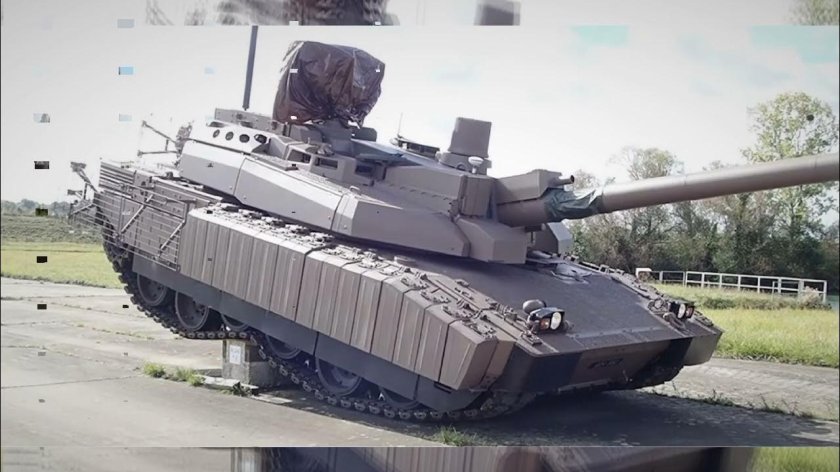 Основной боевой танк французской армии Nexter Leclerc XLR (Leclerc Scorpion)