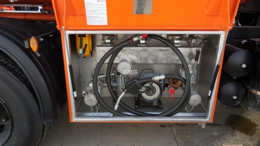 Ящик для бензовоза