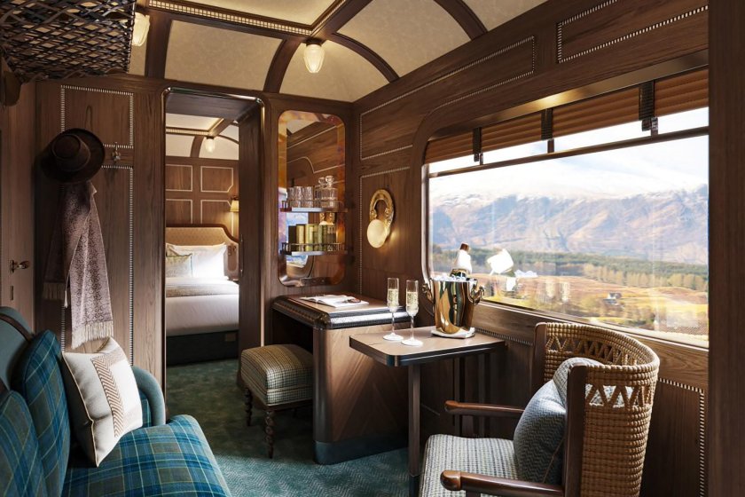 Belmond Royal Scotsman поезд