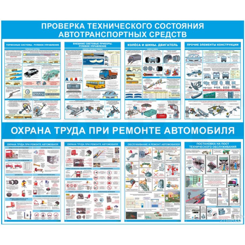 Охрана труда при ремонте автомобиля