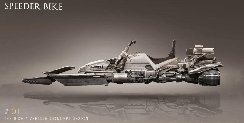 ARTSTATION техника Star Wars спдеры