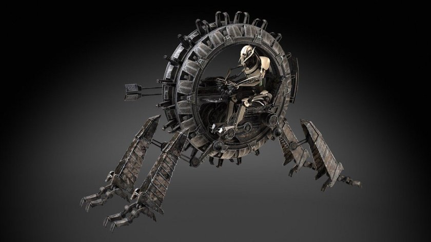 Генерал Гривус 3д модель