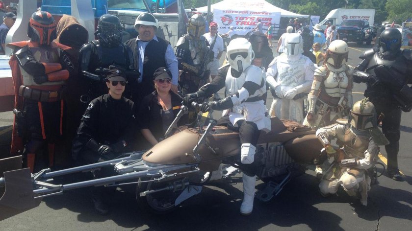 Star Wars спидер-мотоциклы