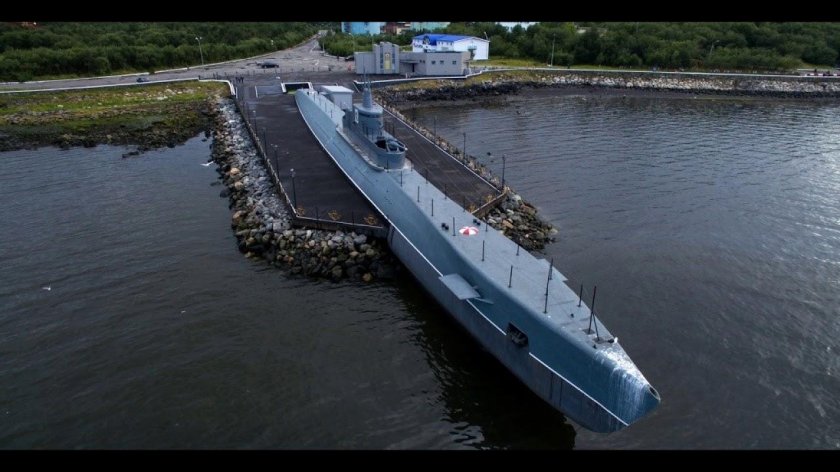 Подводная лодка к-21 в Североморске