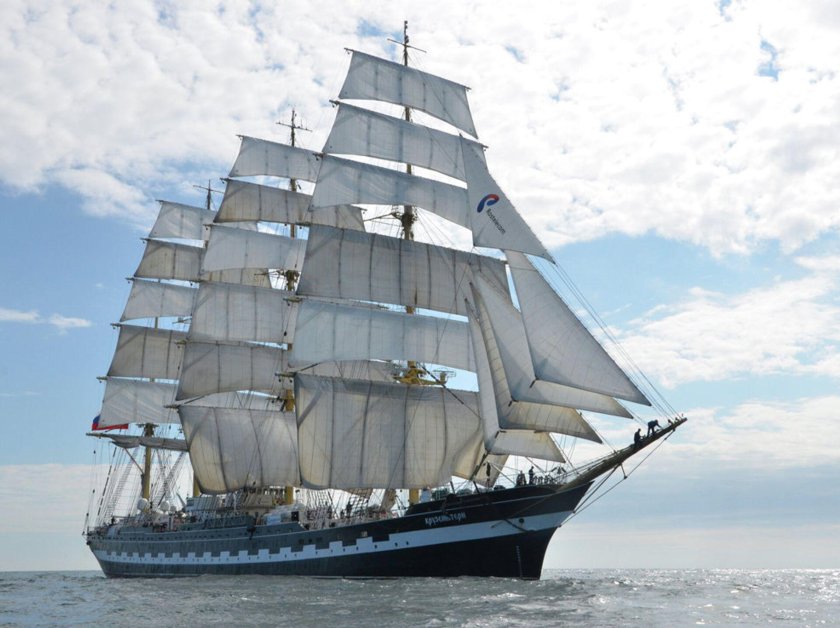 Парусный Барк Крузенштерн