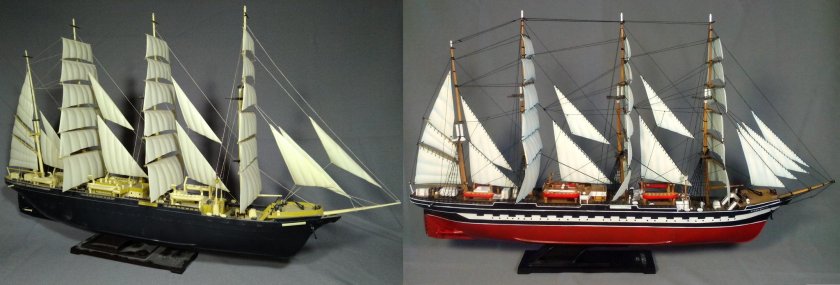 Барк Крузенштерн модель звезда