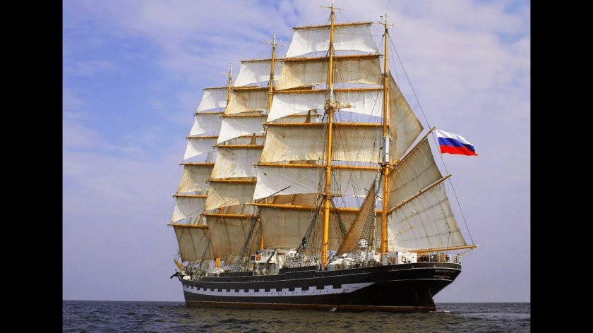 Парусник Барк Крузенштерн