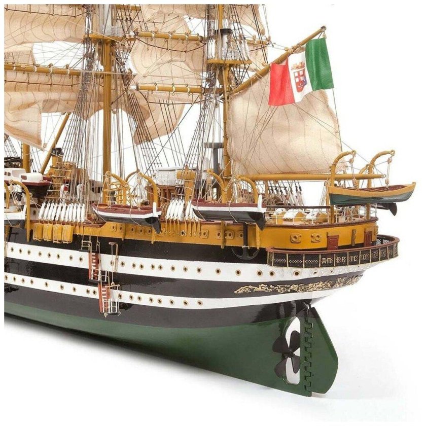 Америго Веспуччи модель корабля