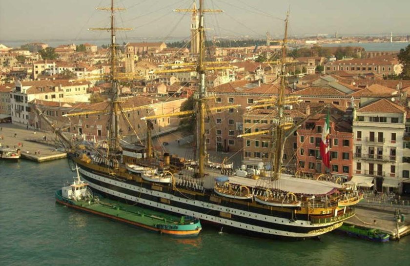 Америго Веспуччи Италия парусник