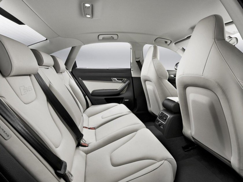 Audi a6 c7 задний ряд