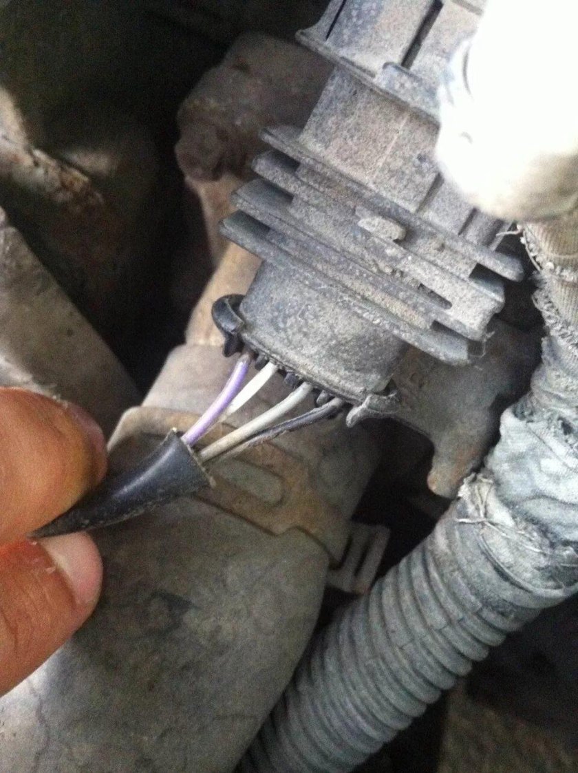 Разъем датчика кислорода Opel Astra h