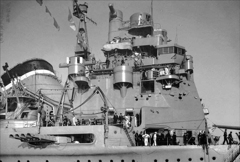 Японский тяжелый крейсер Такао