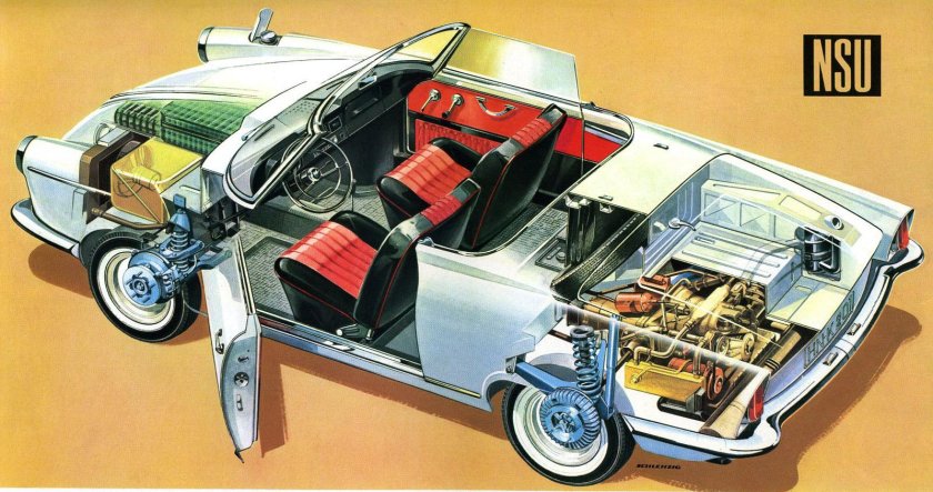 НСУ С роторным двигателем