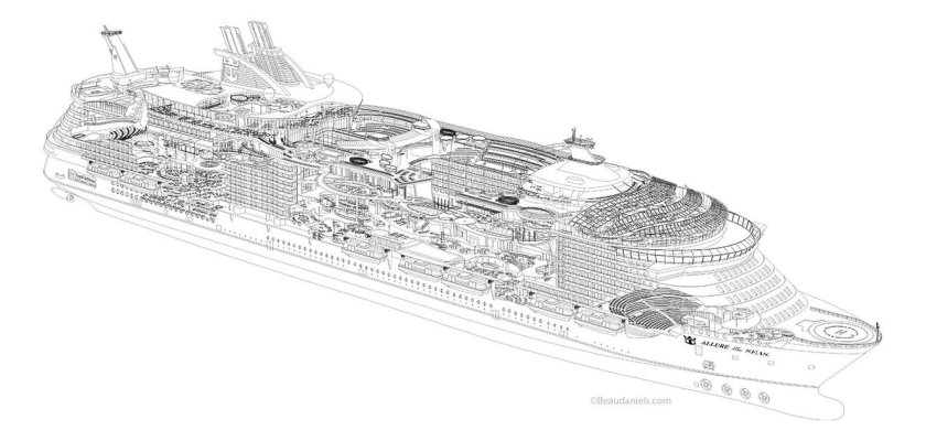 Корабль Коста Конкордия раскраска