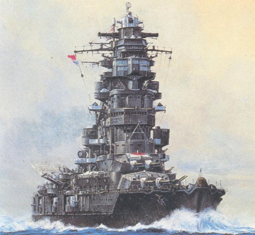 Нагато линейный корабль
