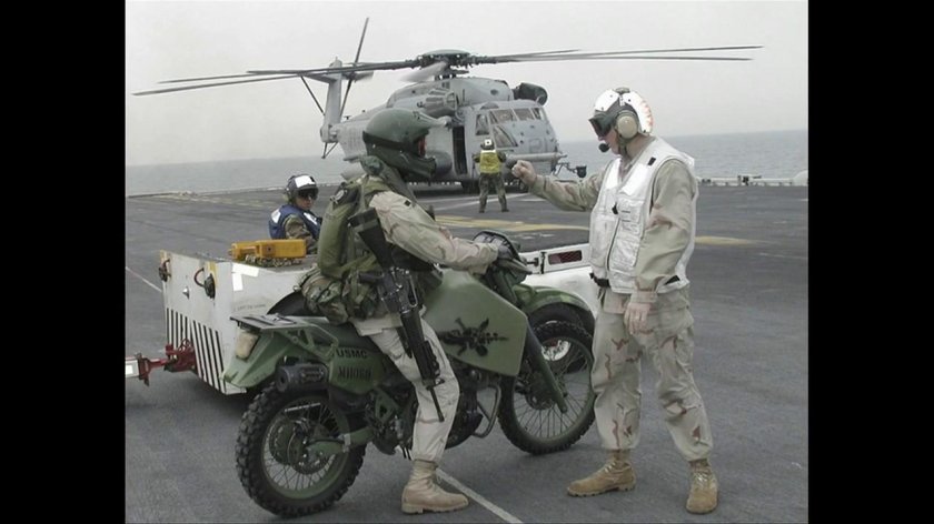 Kawasaki KLR 650 Military