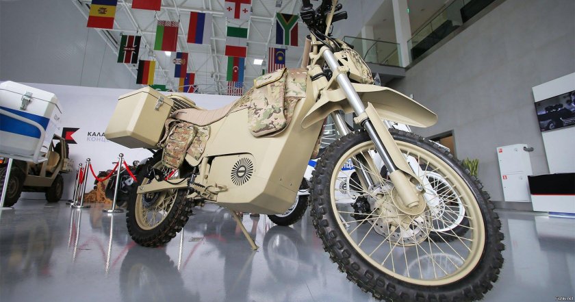 Электромотоцикл ИЖ Калашников